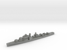 USS Adams destroyer ml 1:2400 WW2 3d printed 