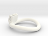 Cherry Keeper Ring - 50x52mm Tall Oval -9° (~51mm) 3d printed 