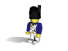 20 x French Bearskin 3d printed Example Render French Dragoon