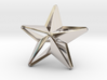 Five pointed star earring - Medium Large 3cm 3d printed 