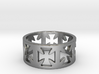 Outlaw Biker Cross Ring Size 11 3d printed 
