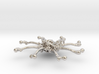 Human Skull Pendant Jewelry Necklace, Vehmic Bone 3d printed 