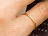 Minimalist Single Band Ring Size 6 3d printed 