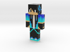 ariomnas_mc_original_blue_cool_boy_skin | Minecraf 3d printed 