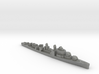 USS Blue destroyer 1:3000 WW2 3d printed 