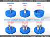 LANDING GEAR STAND for the UFO Ring Box 3d printed This purchase includes only the Landing Gear Stand,  The UFO  Ring Box itself and the Ring Holder are sold separately, in the shop.