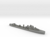 HMS Havelock destroyer 1:1800 WW2 3d printed 