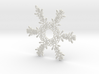Martha snowflake ornament 3d printed 