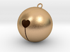 Kawaii Jingle Bell 3cm Golden Christmas Cat 3d printed 