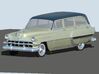 1954 Chevy Wagon Bel-air 3d printed Render