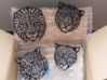 Cheetah Head (L) Faux Taxidermy 3d printed 