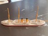 1/1250 Mesudiye Class Ironclad (1876) 3d printed Painted by Proflutz