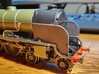 Lord Nelson smoke deflector (right-hand) 3d printed Shown on a Hornby Lord Nelson (black natural versatile plastic)