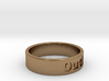 Outlaw Mens Ring 21.3mm Size12 3d printed 