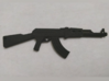 AK-47 Keychain 3d printed 