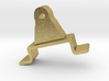 Brake Appliance: bracket (test/brass) 3d printed 