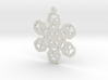 Nerdy Snowflakes - Chewbacca - 3in 3d printed 