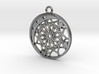 Moon, Stars and Dream Catcher Pendant 3d printed 