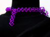 Large necklace made of interlocking cubes 3d printed 