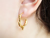 Greenhouse Gas Earrings - Science Jewelry 3d printed 