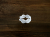 Turk's Head Knot Ring 2 Part X 6 Bight - Size 0 3d printed 