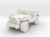 Airborne Jeep (recon) 1/56 3d printed 