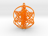 double snowflakes bauble 3d printed 