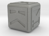 Cubebot Gaming Die 3d printed 