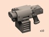 28mm Astro assaulting gyrojet guns 3d printed 