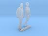 1- 43 Scale Man and Woman 3d printed This is a render not a picture