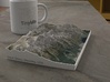 Grand Tetons, Wyoming, USA, 1:75000 3d printed 