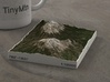 Spanish Peaks, Colorado, USA, 1:100000 3d printed 