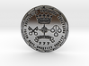 Coin of 7 Virtues & Pawn Broker Token  3d printed 