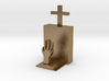 grave with hands 3d printed 