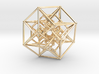 4d nested hypercube 3d printed 
