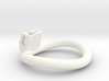 Cherry Keeper Ring - 53x48mm Wide Oval -9° ~50.5mm 3d printed 