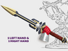 2x Blood Drinker Sword - Demon Lord Weapons (L&R) 3d printed 