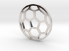 Soccer Ball - flat- outline 3d printed 