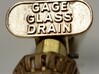 tag_gage_glass_drain_312l 3d printed 
