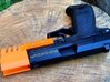 Match Weight Lara Croft Compensator for USP Compac 3d printed 