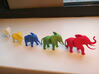 Elephant A 3d printed All elephants in my shop (A,B,C,D) combined into one family