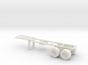 1/160 Scale M126 Semitrailer Chassis 3d printed 