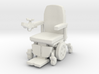 Wheelchair 03. 1:24 Scale 3d printed 