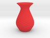 Spiral vase planter pot 3d printed 
