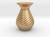 Spiral vase planter pot 3d printed 