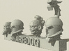 Head Series: Barbarians 3d printed 