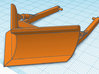 1/87th V Fire Forestry Blade for Dozer 3d printed 