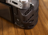 Ergonomic grip for X-T10 / X-T20 3d printed The grip als provides a comfortable thumb rest
