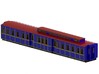 The Queen of Swedens railway wagon 1891 – H0-scale 3d printed CAD-model