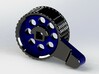 Spektrum DX4C & DX2E Thumb Steer Wheel 3d printed 